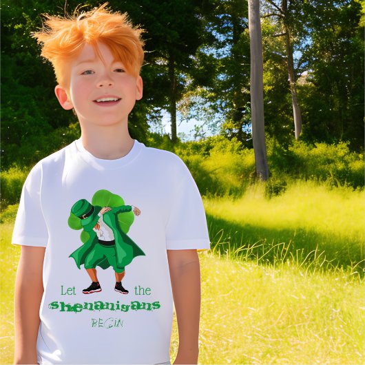 Leprechaun Shenanigans St Patrick's Day Kleeblatt T-Shirt