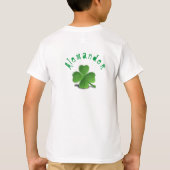 Leprechaun Shenanigans St Patrick's Day Kleeblatt T-Shirt (Rückseite)