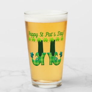 Leprechaun Shoes St Patrick's Day Glas