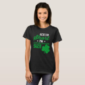 Leprechaun Short Person St Patricks Day Drinking T-Shirt (Vorne ganz)