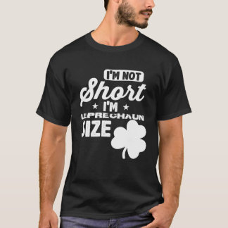 Leprechaun Short Person St Patricks Day  Drinking  T-Shirt