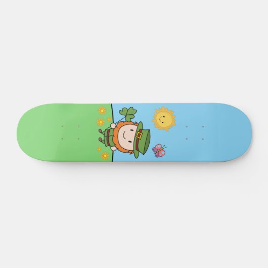 Leprechaun Skateboard (Horizontal)