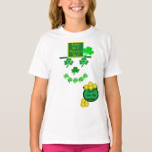Leprechaun-Spaß-T - Shirt (Vorderseite)