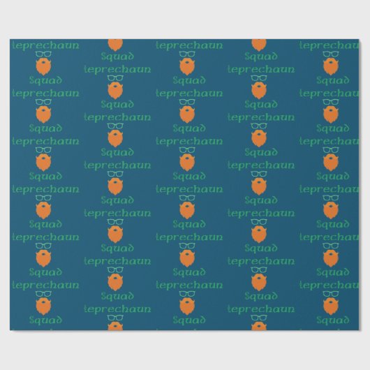 Leprechaun Squad Geschenkpapier (Flach)