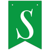 Leprechaun St Patrick's Day Celebration Wimpelkette (Erste Fahne)