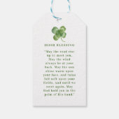 Leprechaun | St. Patrick's Day | Irish Blessing Geschenkanhänger (Rückseite)