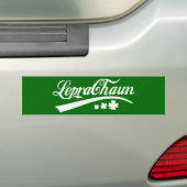 Leprechaun St Patricks Day Irish Kleeblatt Autoaufkleber (Auf Auto)