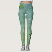 Leprechaun St. Patrick's Leggings (Vorderseite)