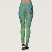 Leprechaun St. Patrick's Leggings (Rückseite)