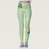 Leprechaun St. Patrick's Leggings (Vorderseite)