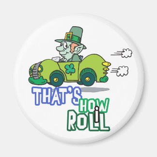 Leprechaun St. Pattys Magnet