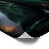 Leprechaun Steampunk-Stil Poster (Ecke)