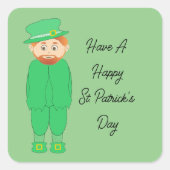 Leprechaun Sticker (Vorderseite)