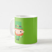 Leprechaun-Tasse Kaffeetasse (Vorderseite Links)