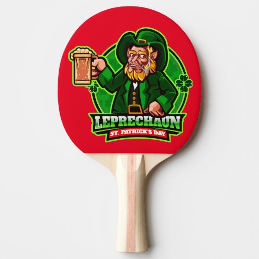 Leprechaun Tischtennis Schläger (Vorderseite)