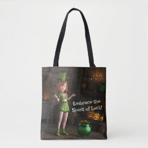 Leprechaun Toon Girl Tasche
