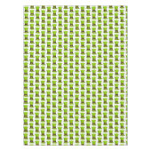 Leprechaun Top Hat Lucky Green St. Patrick's Day Tischdecke (Vorderseite)