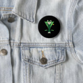 Leprechaun Tuxedo Patricks Day DIY Irish Halloween Button (Beispiel)