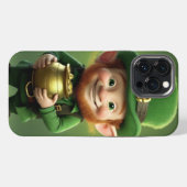 Leprechaun und Pot of Gold iPhone / iPad Gehäuse Hülle (Rückseite (Horizontal))