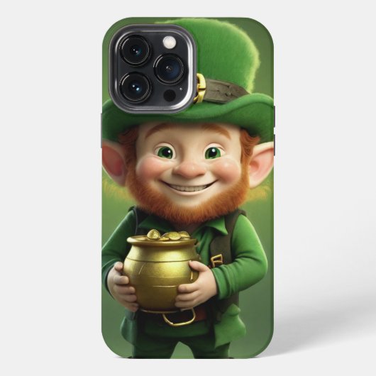 Leprechaun und Pot of Gold iPhone / iPad Gehäuse Hülle (Rückseite)