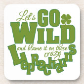 Leprechaun Untersetzer (Vorderseite)