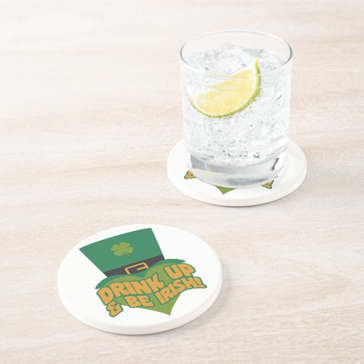 Leprechaun-Untersetzer Untersetzer (Seite)