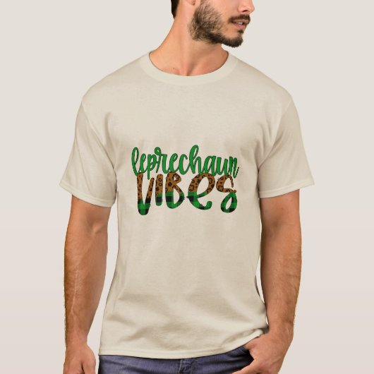 Leprechaun vibes T-Shirt (Vorderseite)