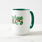 Leprechaun vibes tasse (VorderseiteRechts)