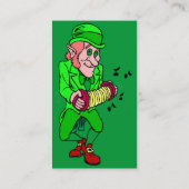Leprechaun-Visitenkarte Visitenkarte (Rückseite)