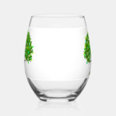 Leprechaun Weinglas Ohne Stiel (Links)