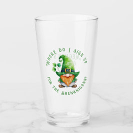 Leprechaun-Wo abonniere ich die Shenanigans? Glas