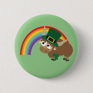 Leprechaun Yak Button