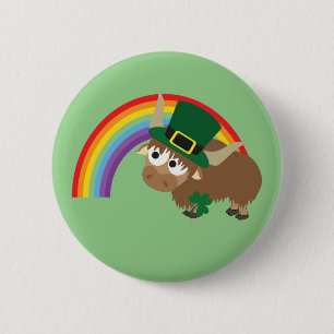 Leprechaun Yak Button