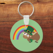 Leprechaun Yak Schlüsselanhänger (Vorderseite)