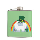 Leprechaun yeti flachmann (Vorderseite)