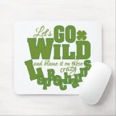 Leprechaun-Zollmousepad Mousepad (Mit Mouse)