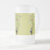 LeprechaunBlackPants Mattglas Bierglas (VorderseiteRechts)