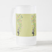 LeprechaunBlackPants Mattglas Bierglas (Vorderseite Links)