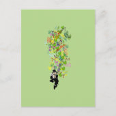 LeprechaunBlackPants Postkarte (Vorderseite)