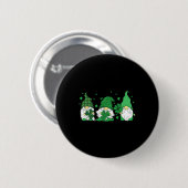 Leprechauns - Irisches Erbe St. Patricks Tag Iris Button (Vorne & Hinten)