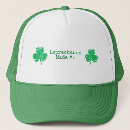 Leprechauns machte mich truckerkappe (Vorderseite)