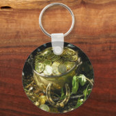 Leprechaun's Pot of Gold! Schlüsselanhänger (Vorderseite)