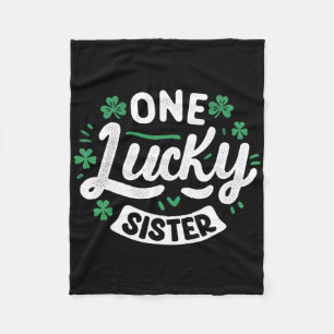Leprechauns Saint Paddy's Shamrock Irisch Verkaufe Fleecedecke