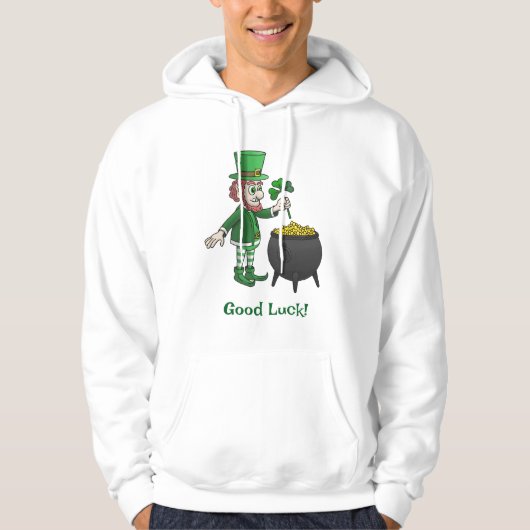 Leprechauns Saint Patrick's Day Hoodie (Vorderseite)