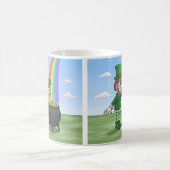 Leprechauns Saint Patrick's Day Kaffeetasse (Mittel)