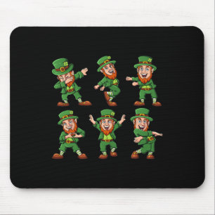 Leprechauns St Patrick's Day Fun Boys Girl Mousepad