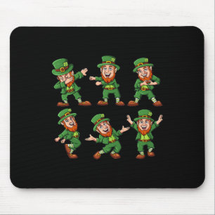 Leprechauns St Patrick's Day Fun Boys Girl Mousepad