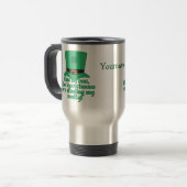 Leprechauns Stealing Sanity-Tasse Reisebecher (Vorderseite Links)