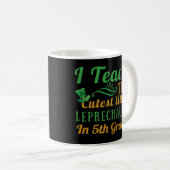 Leprechauns Teach Saint Patricks Kaffeetasse (VorderseiteRechts)