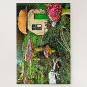 Leprechauns, wo die kleinen Leute Irland leben Puzzle (Vertikal)